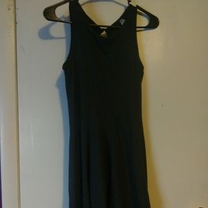 Simple black dress